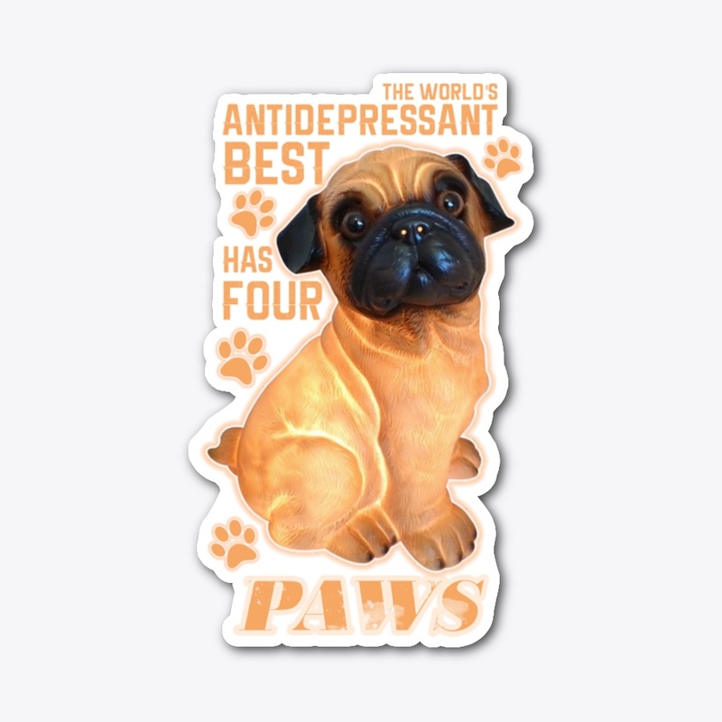 The worlds antidepressant best has 4 paw