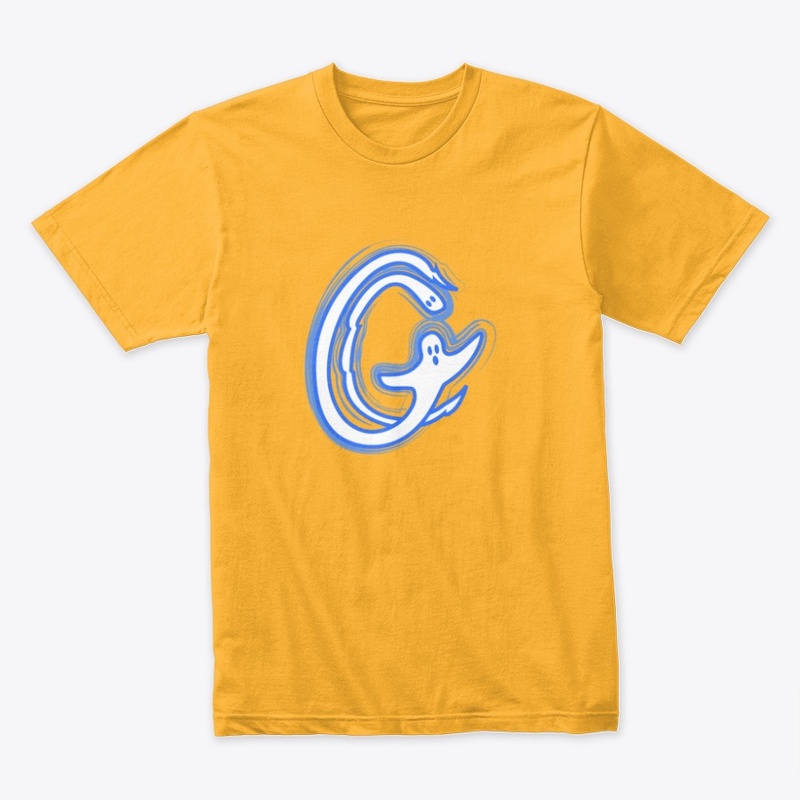 Ghost Crusaders Rock Star Blue Logo