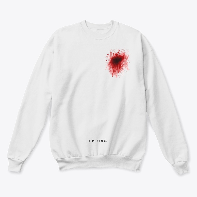 I'M FINE - Sweat à col rond