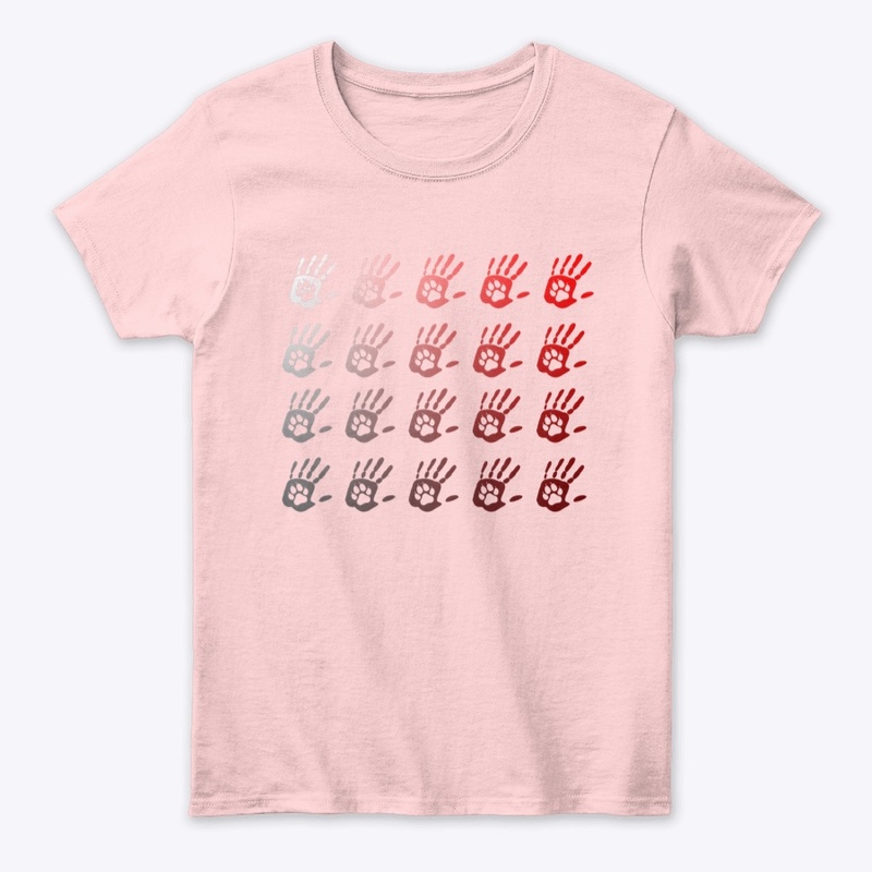 Camiseta para mujer r/b, 4EverDogs