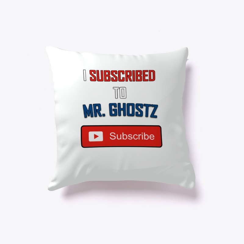 Ghostz Pillow #1