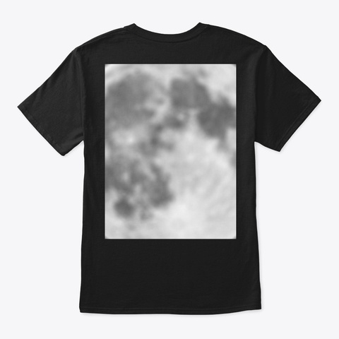 Shapeshift The Moon Black Camiseta Back