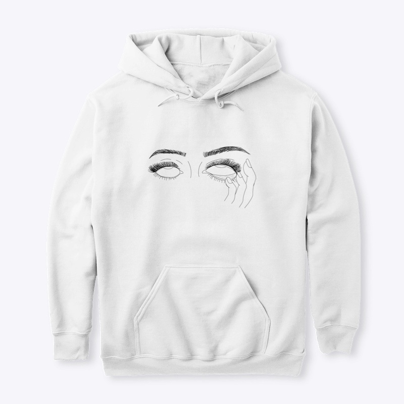 Line Art Eye Roll