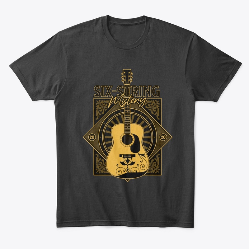 Six String Mystery Guitar Graphic Merch