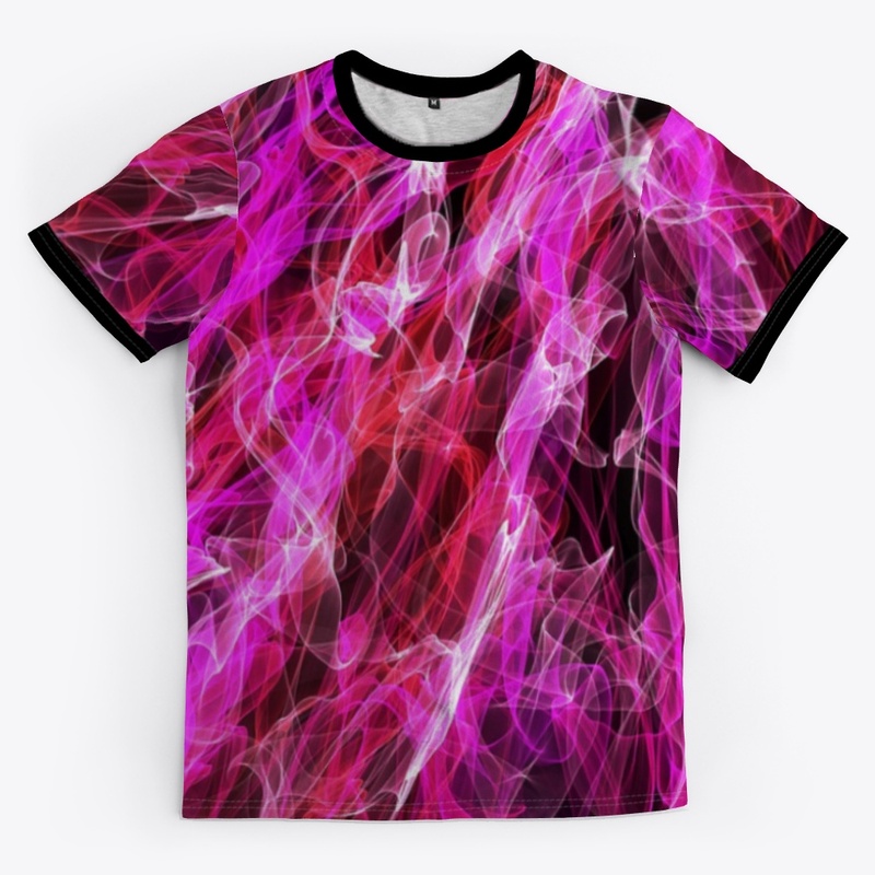 Pink Storm Allover Tee