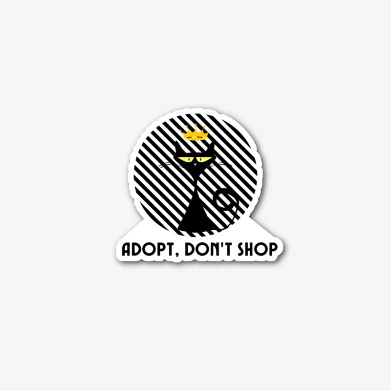 "Adopt, Don’t Shop - Vibrant Pet T-Shirt