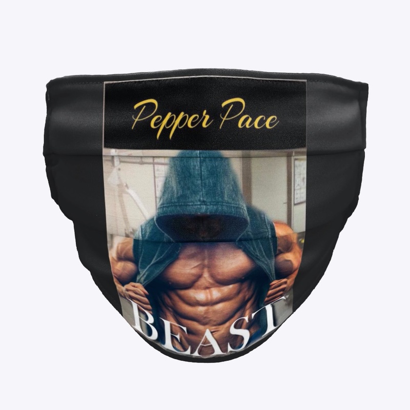 Pepper Pace Beast face mask