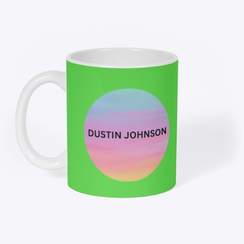 DUSTIN JOHNSON SKY MUG 