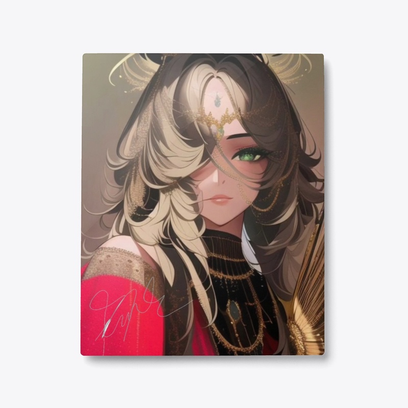 Anime Manga Themed Red Diva