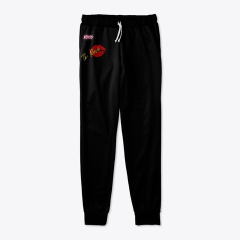 The 207's Jogger Black T-Shirt Front