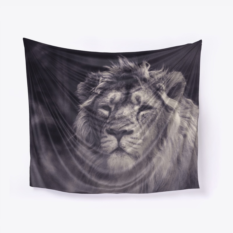 Lion tapestry