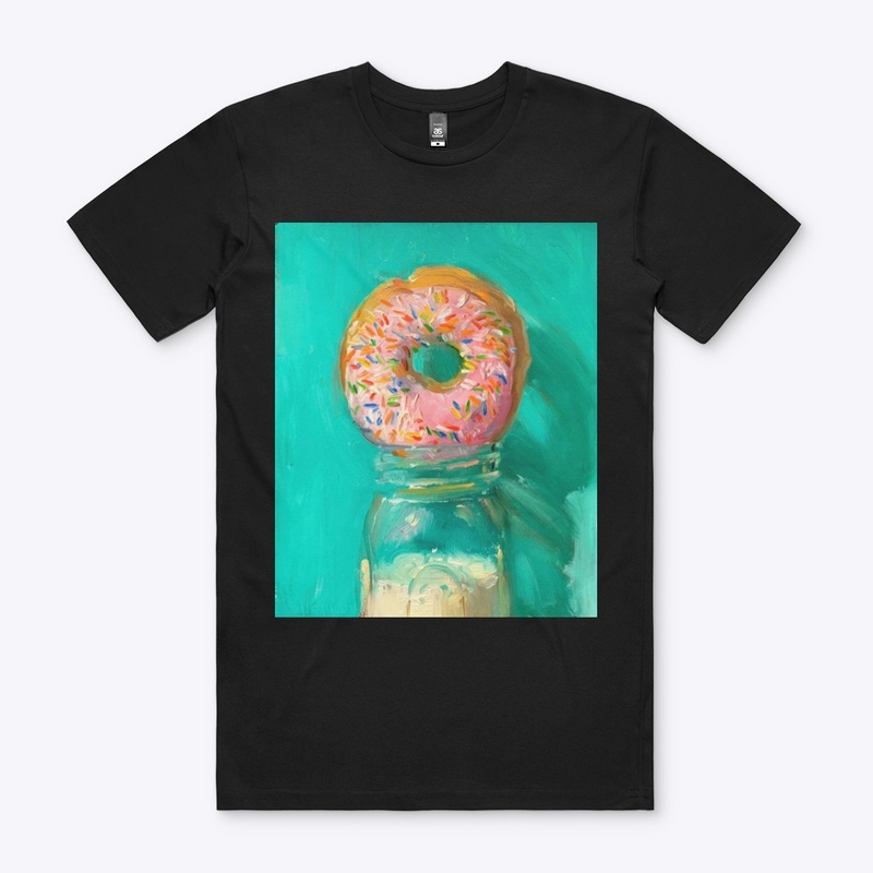 Pink donut