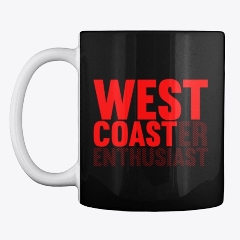 West Coaster Enthusiast - Red Print