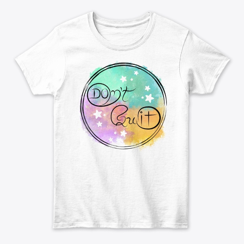 Art Lettering: "Don't Quit"