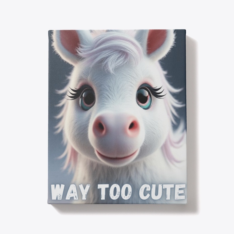 Way Too Cute - Unicorn