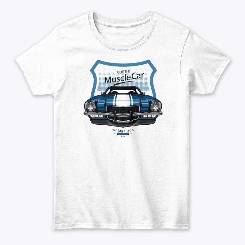 Muscle Car T-shirt Design