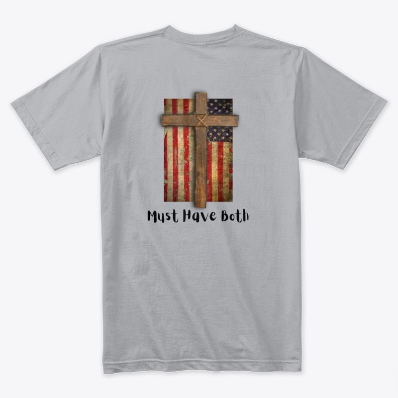 GOD and country christian  tshirt