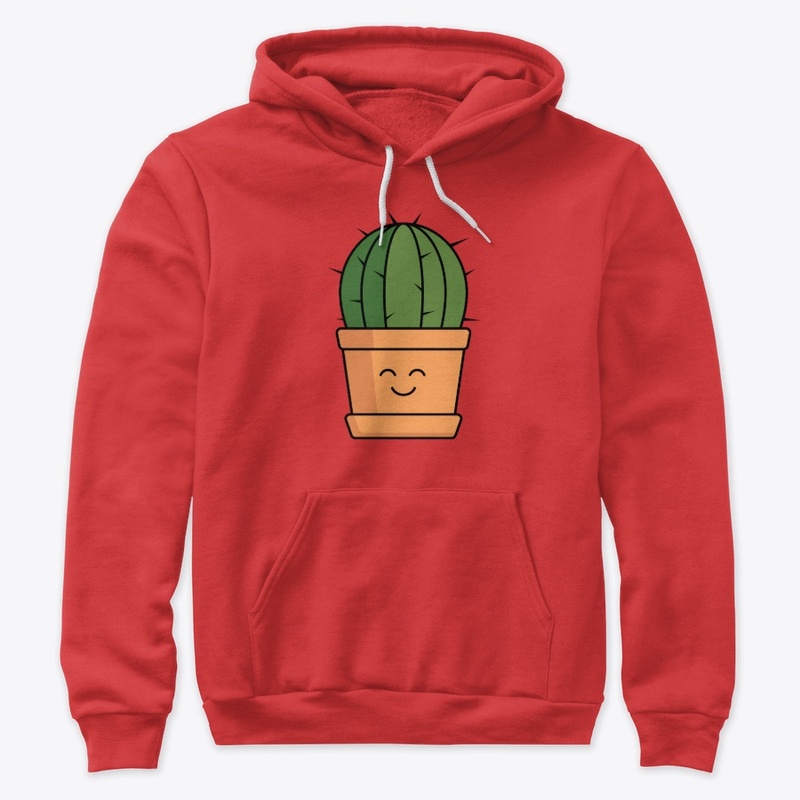 I'm sharp, but cute - smiling cactus