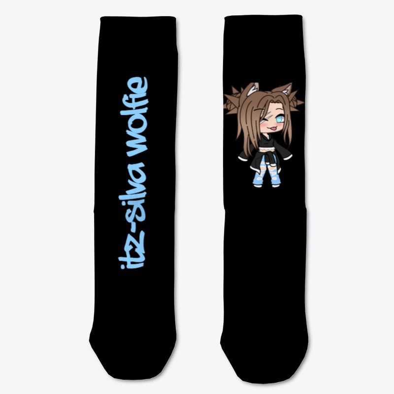 Itz_Silva Wolfie Socks