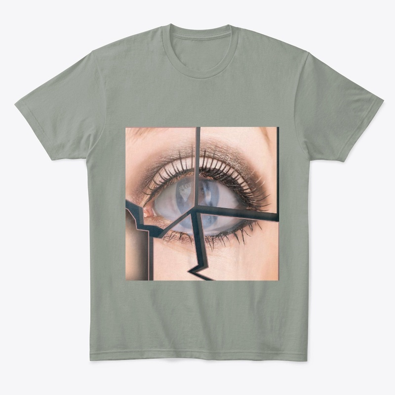 Sad woman fashion eye 