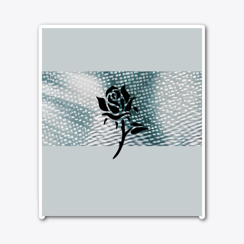Black Rose Brocade