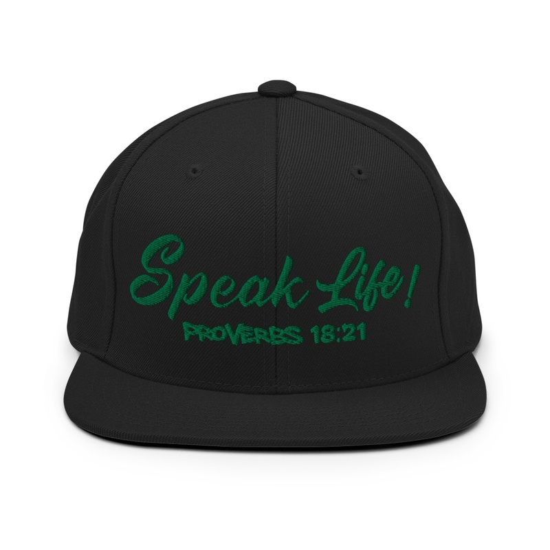 Speak Life!(Kelly Green Ink)