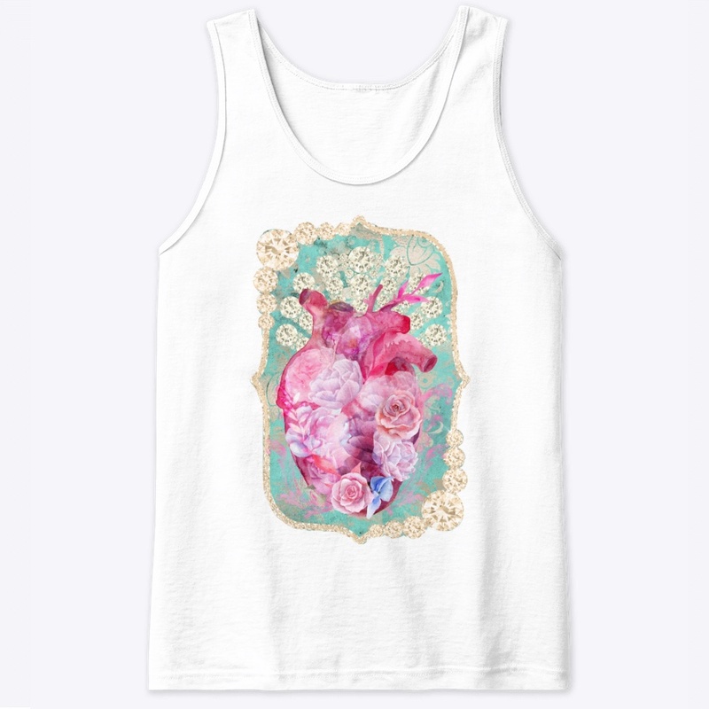 Shabby Pink Heart