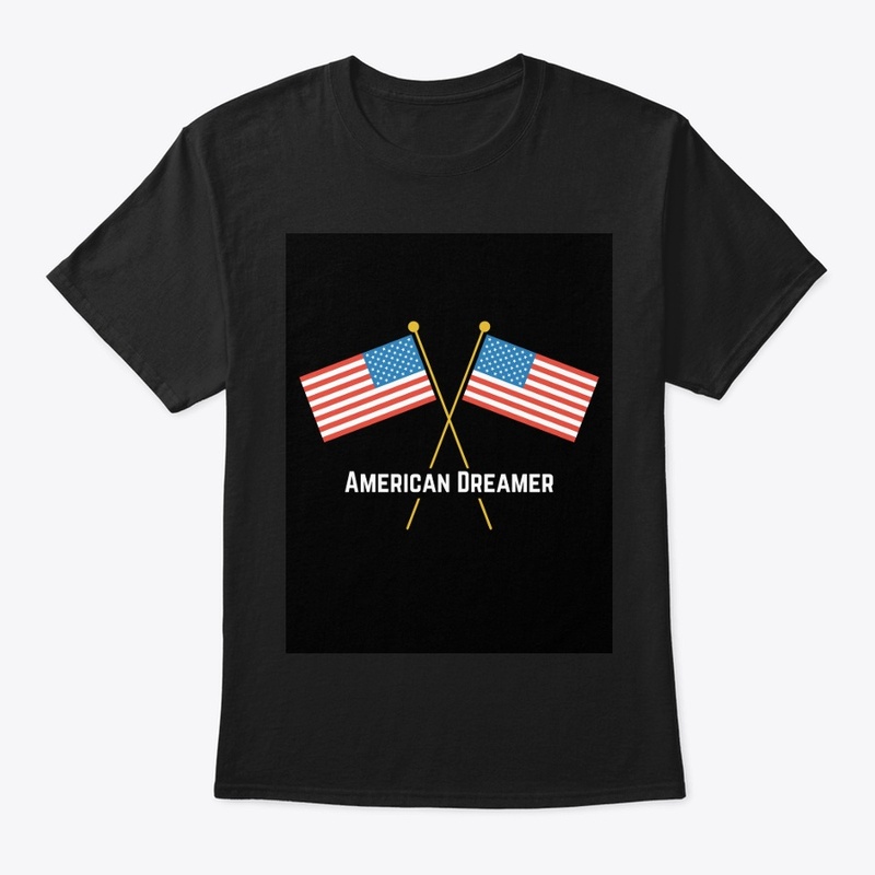 american dreamer black t-shirt 