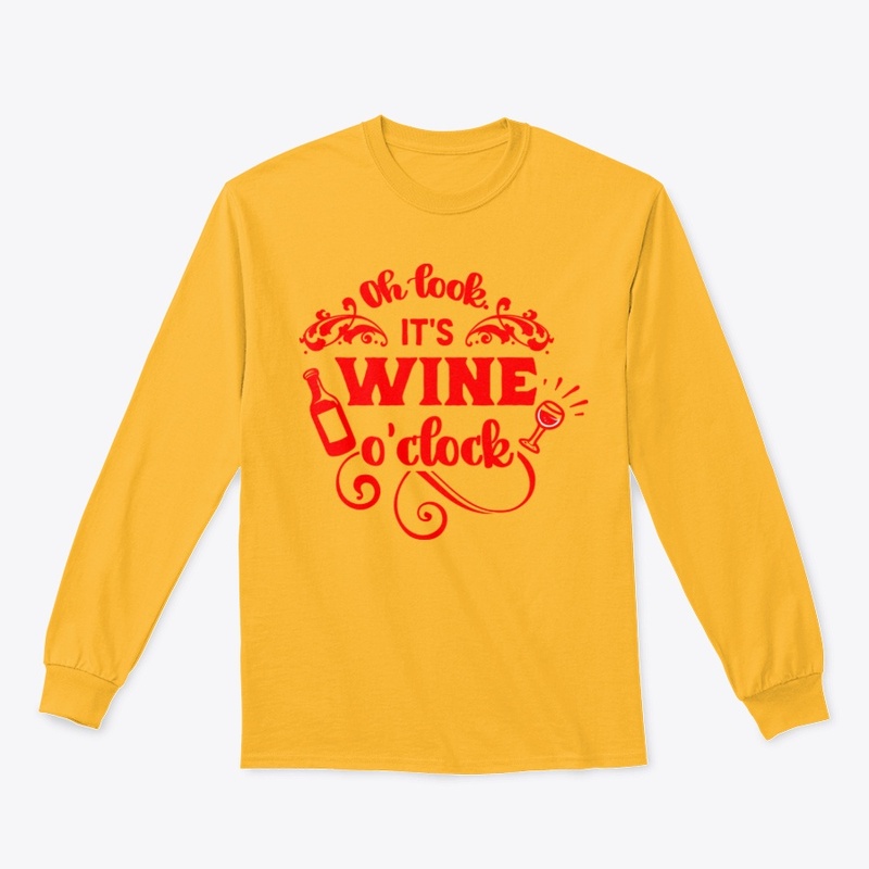 Wine T-shirt - Wine o'clock