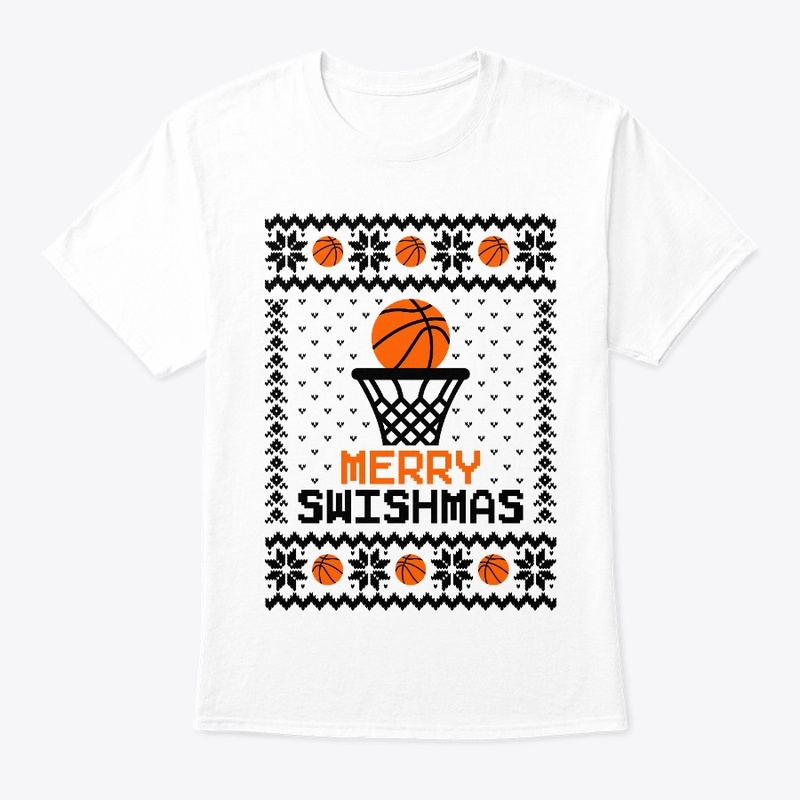 Merry Swishmas Basketball Ugly Sweater