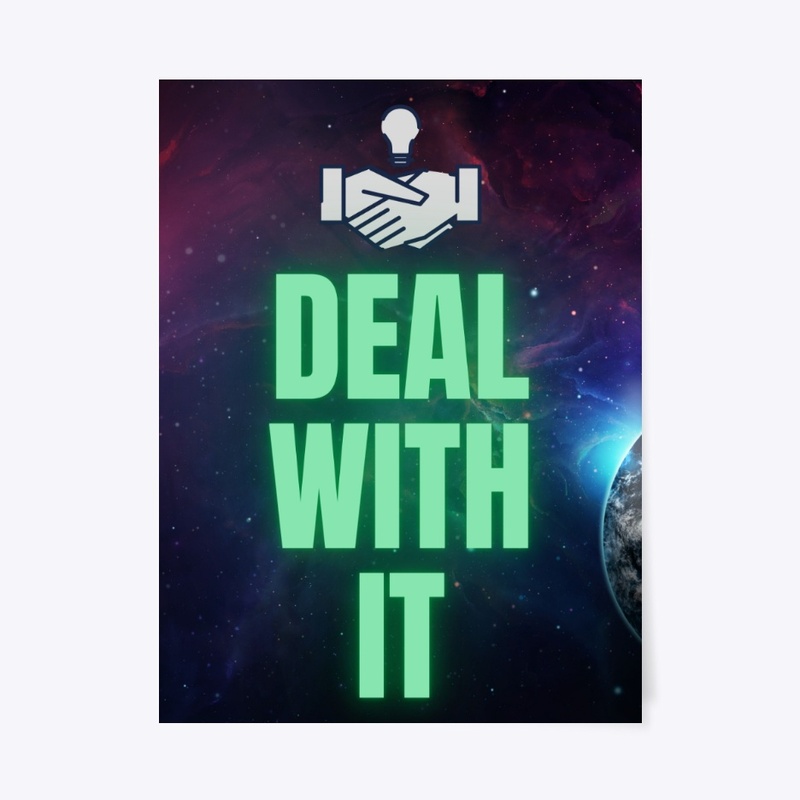 Cool "Deal with it" typographic art