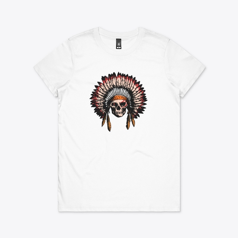 Tribal chief skull