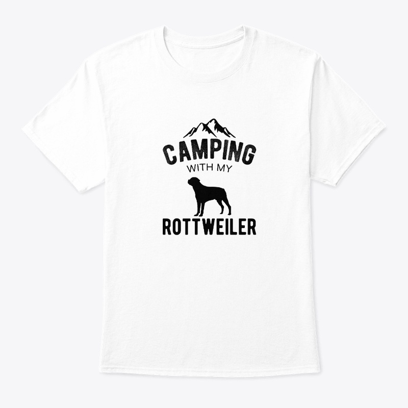 Camping With My Rottweiler Dog Lover
