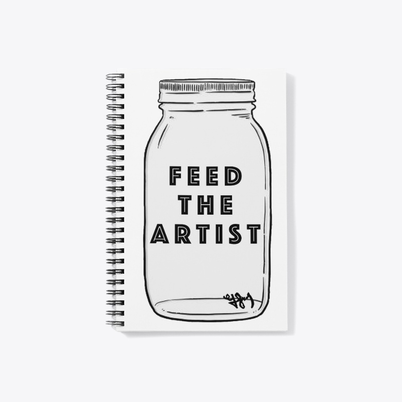 "Support Local Artists" Tip Container
