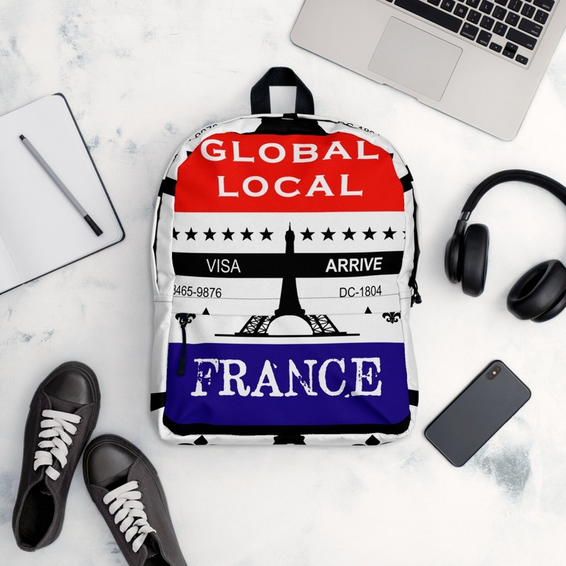 France Passport Backpack