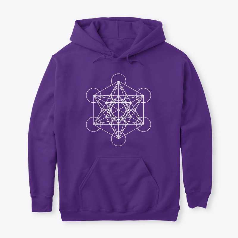 "Cubo di Metatron" (bianco)