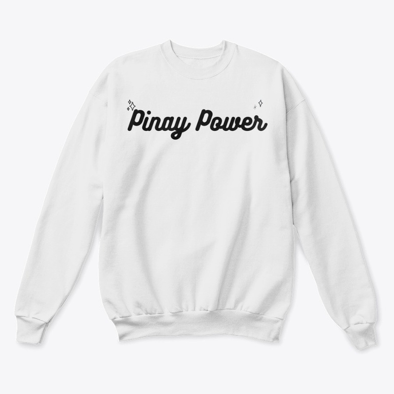 Pinay Power with Sparkle Black font