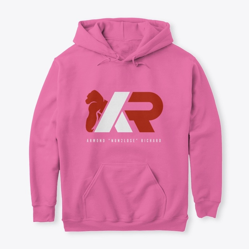 Red/White AR logo w/Nun2Lose