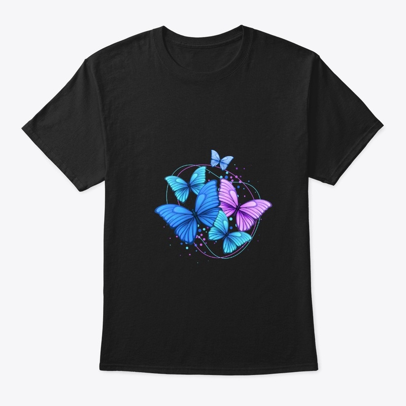 Butterfly T-Shirt, Minimalist Animal tee