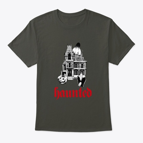 Haunted House Ii Smoke Gray Camiseta Front