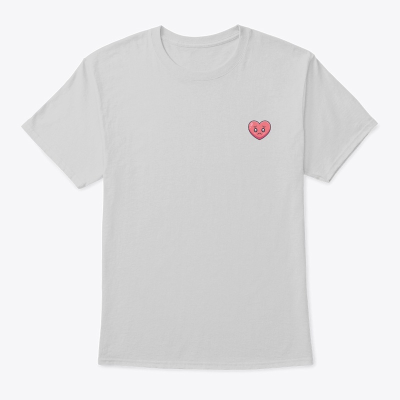 Sad heart print