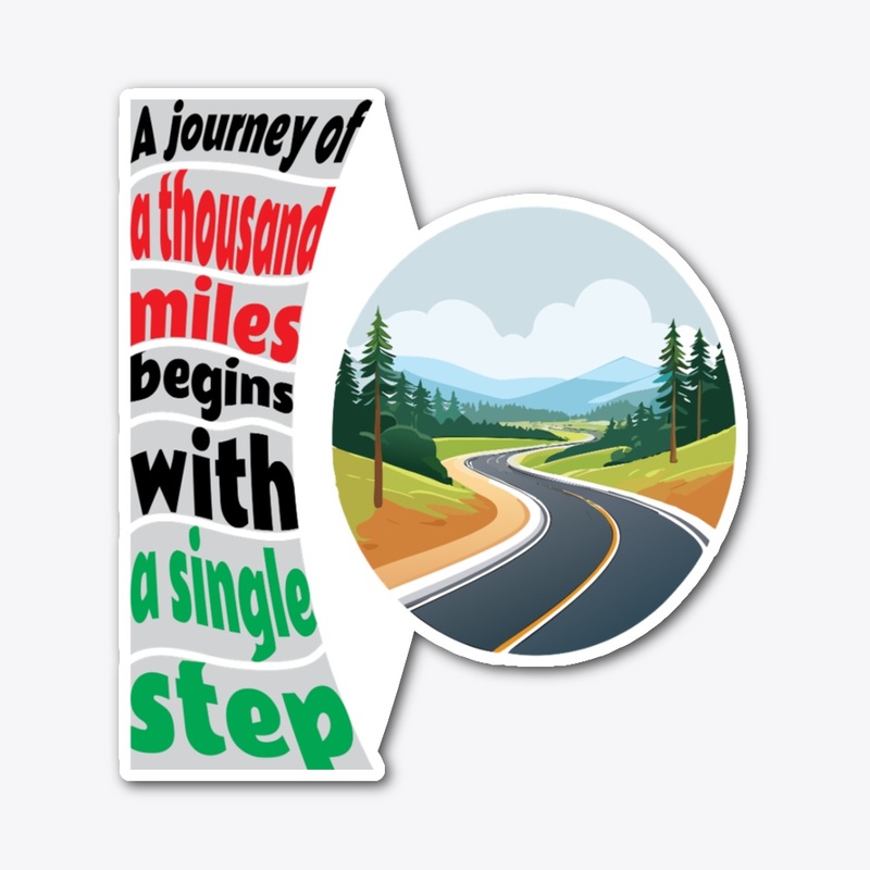 A journey of a thousand miles begins EN