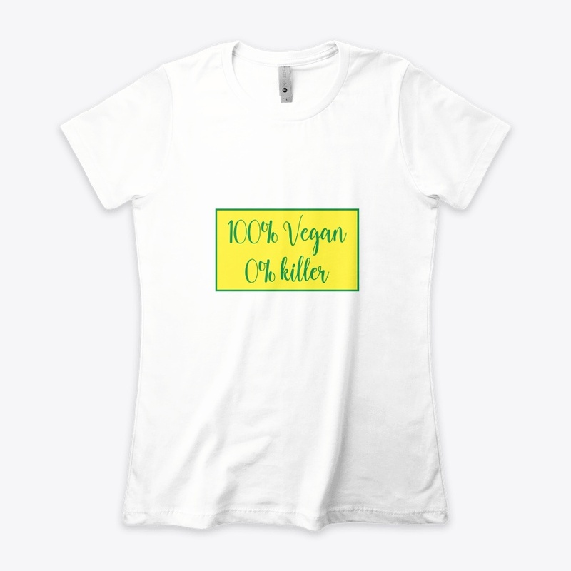 100% vegan 0% killer