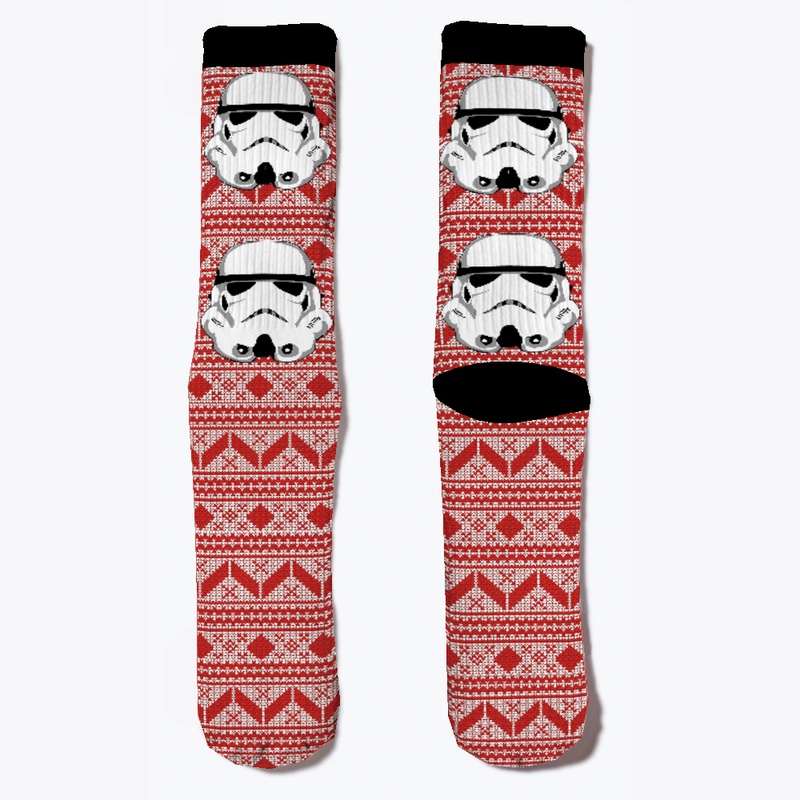 Stormtrooper Christmas Sweater Socks