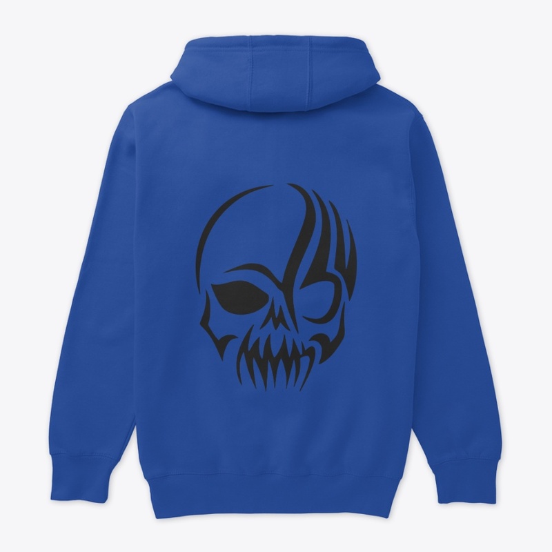 tribal skull head