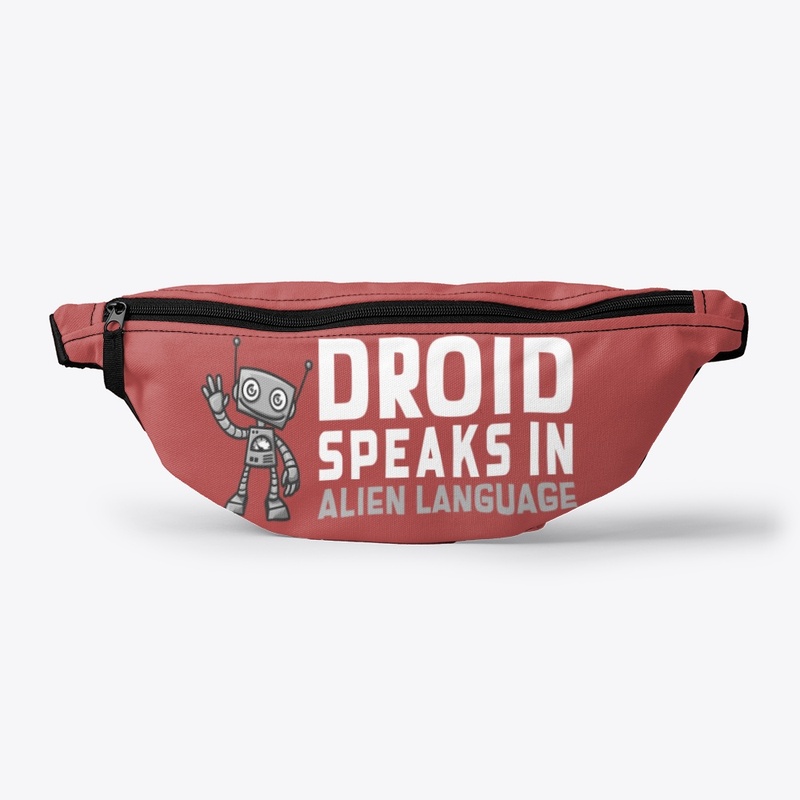 Droid speak in alien language