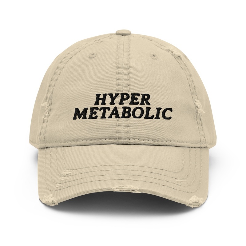 Hyper Metabolic Distressed Hat (Dark)