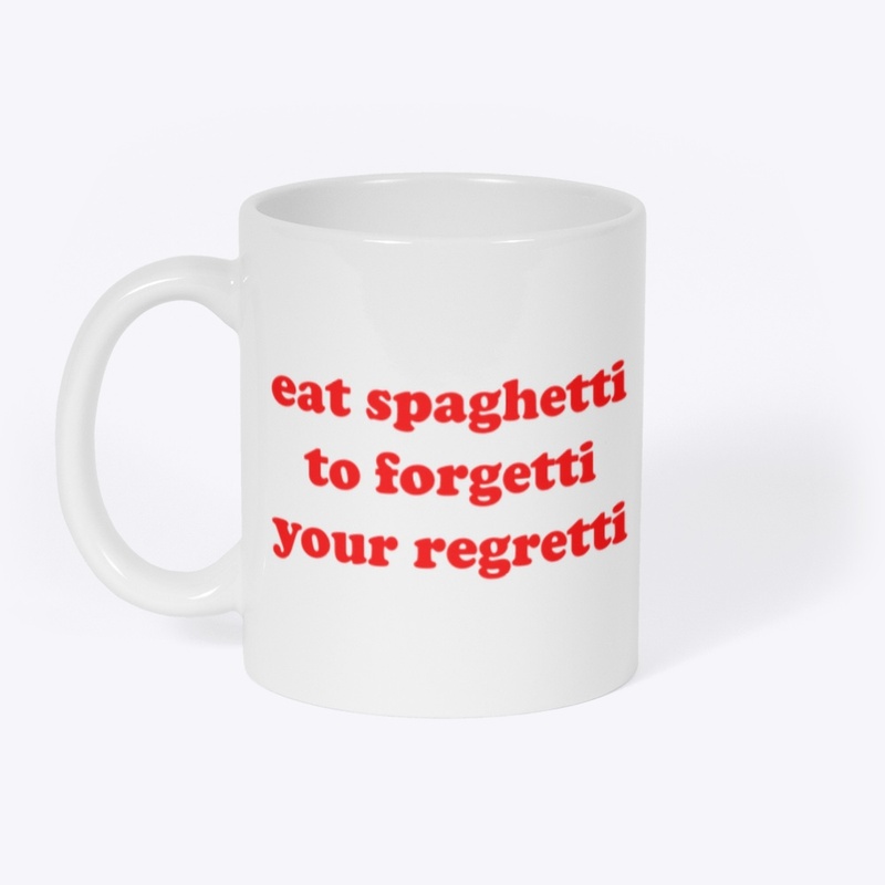 eat spaghetti to forgetti