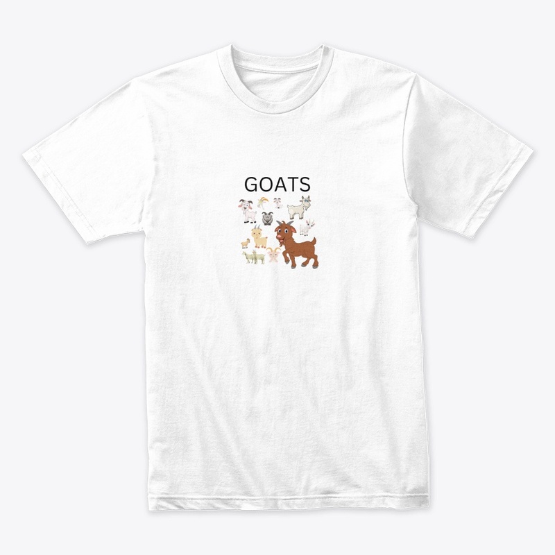 Funny Cartoon Goats