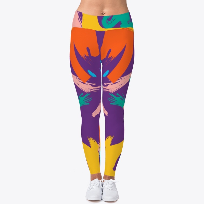 Colorful Memphis Leggings